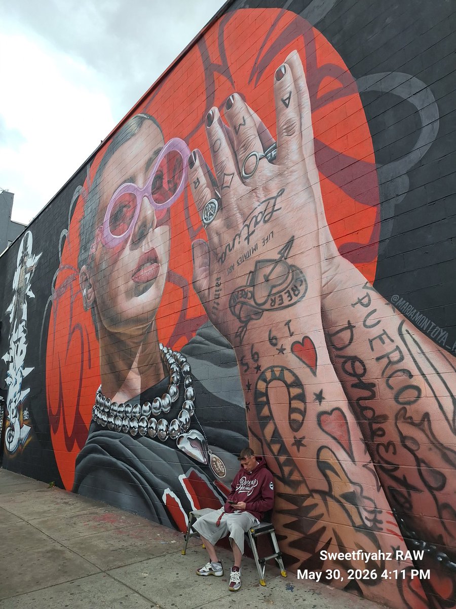 sweetfiyahz's tweet photo. Bushwick Collective block party Saturday May 30, 2026 https://t.co/OF8Xi25KUK