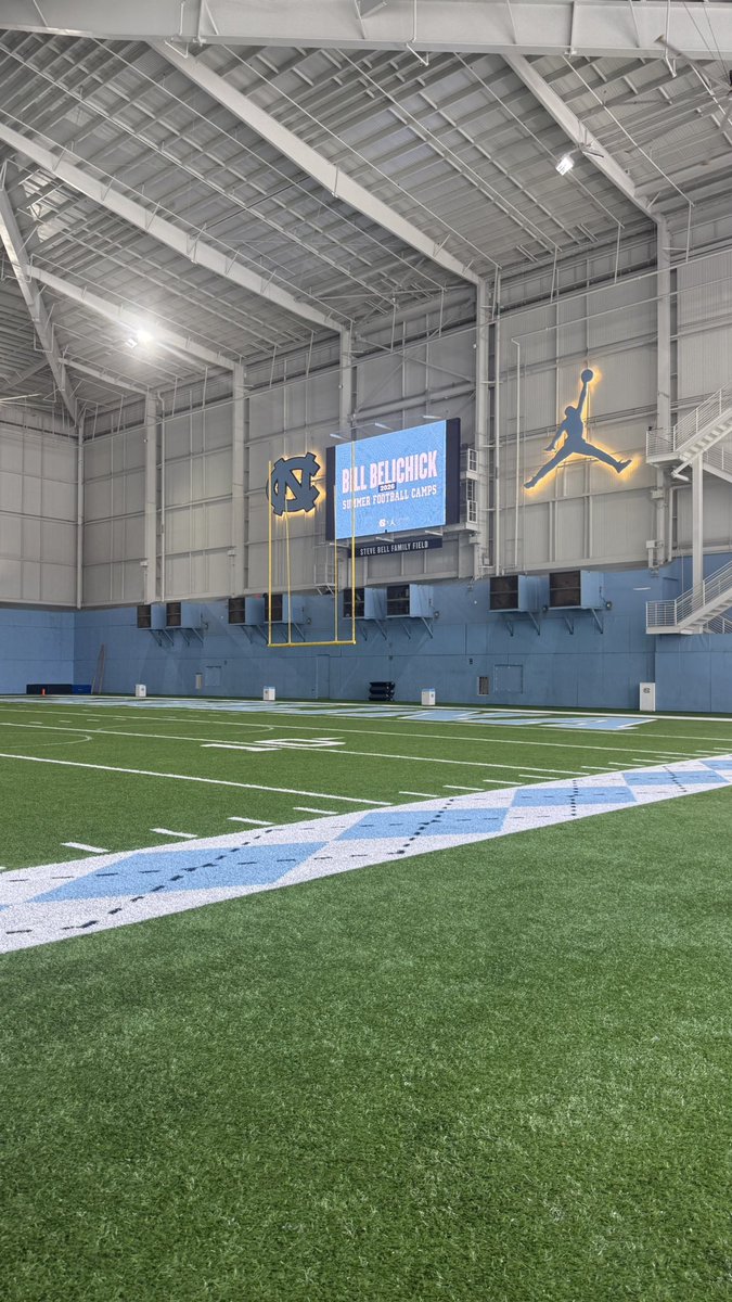 JakeStranix33's tweet photo. Had a amazing time at my first camp of the season UNC! Won overall camp  MVP! Thank you @_thebillymiller! GO HEELS! 
@TheChrisRubio @LekSullivan @S1insider @ArtisticMayhem1 @GannonBurt @Belichick_B @westcbfootball https://t.co/NmTdcVyzT2