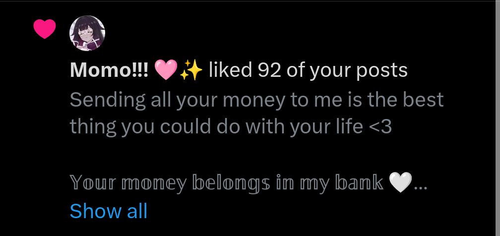 UrBratMochi's tweet photo. I think she miiiiight have a tiny obsession with me~♡ https://t.co/SPTsjfNJTP