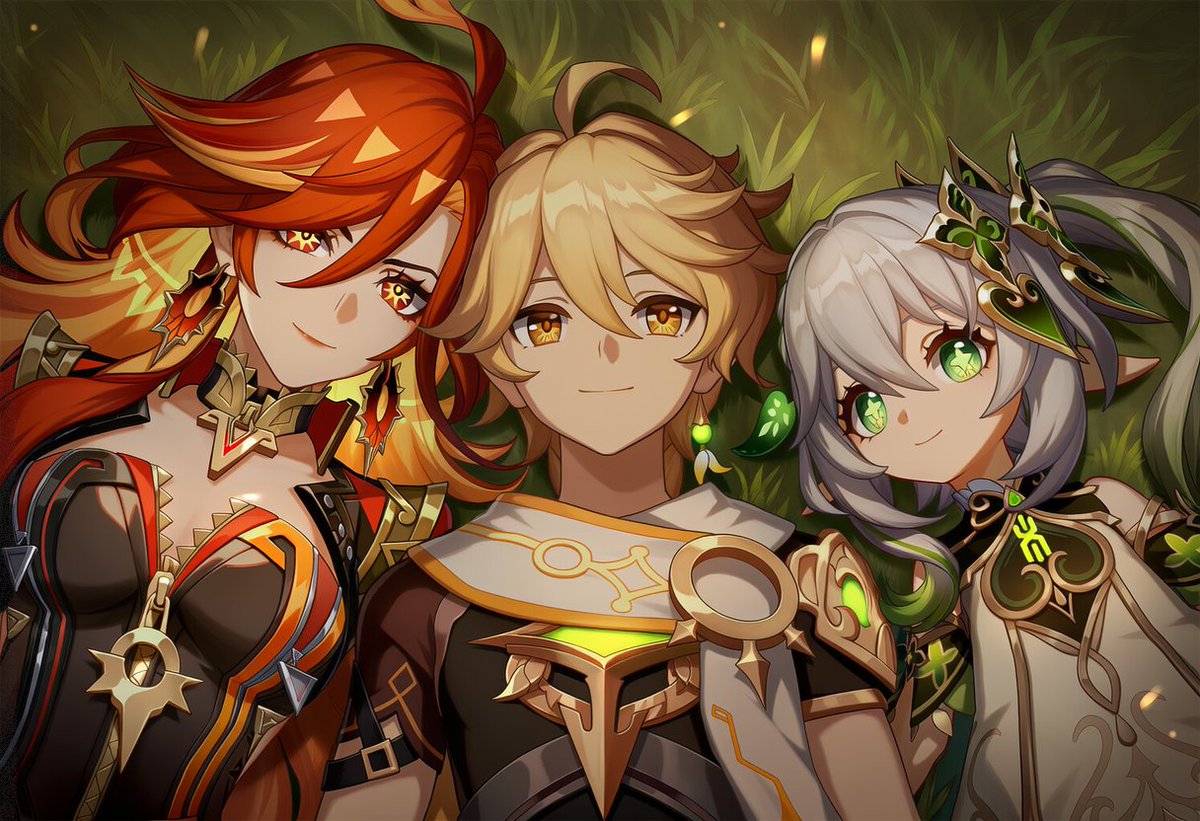 Styx_sfw's tweet photo. Mavuika | マーヴィカ ❤️‍🔥
Aether | 空 💛
Nahida | ナヒーダ 💚

SFWイラスト

#GenshinImpact #原神 https://t.co/HWu40oZ6XM