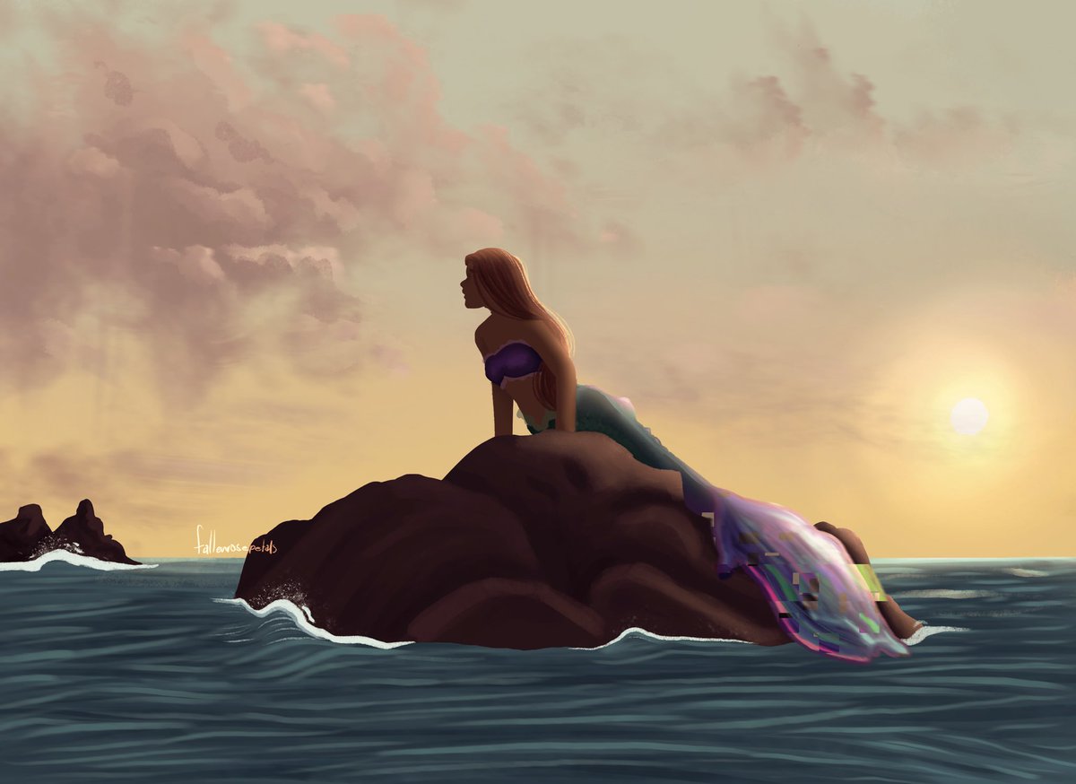 fallenros3petal's tweet photo. Mermay colour study #thelittlemermaid #ariel #tlm #tlm2023 #colourkey #thelittlemermaid2023 #visdev #mermay2025 https://t.co/uKFD9Uc4so
