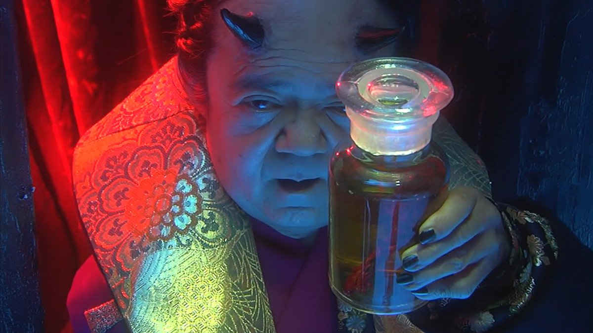 dookie_time's tweet photo. a deliriously entertaining exercise in bad taste. rip nishimura, a true master of low-budget filmmaking and practical grotesquerie. https://t.co/FZPOYjJagl
