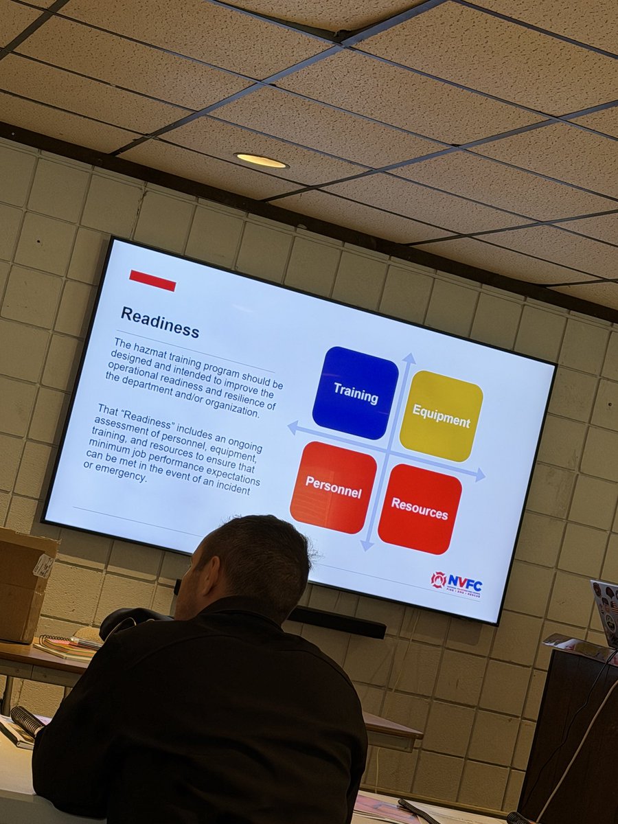 FmbellEMA's tweet photo. Presented NVFC “Teaching Haz Mat Basics” to a group of instructors in Lanesborough, MA. Great group of students wanting to better present to their students. https://t.co/QpeQ9nFtra