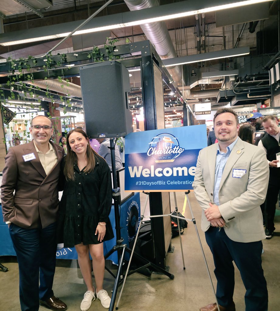 JoseDAlvarez's tweet photo. Closing out #31DaysofBiz energized and hopeful after a month full of celebrations and support for entrepreneurship in Charlotte and beyond along with so many good people and organizations doing good work! https://t.co/qOd3BVM1fw
