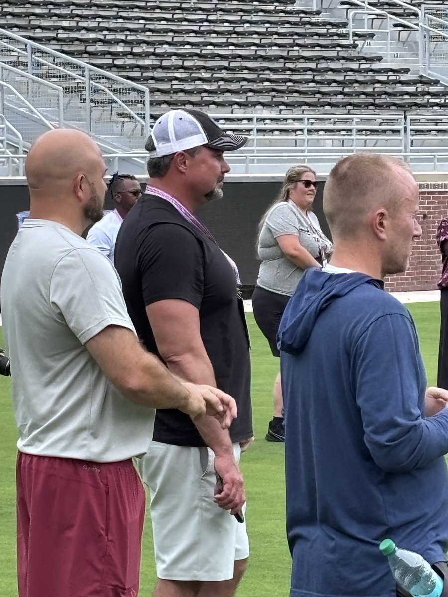 Warchant's tweet photo. Texas Tech NIL backer Cody Campbell at #FSU to watch his son in camp. 

https://t.co/LqO0C5RzXB https://t.co/BjVDBhDXqi