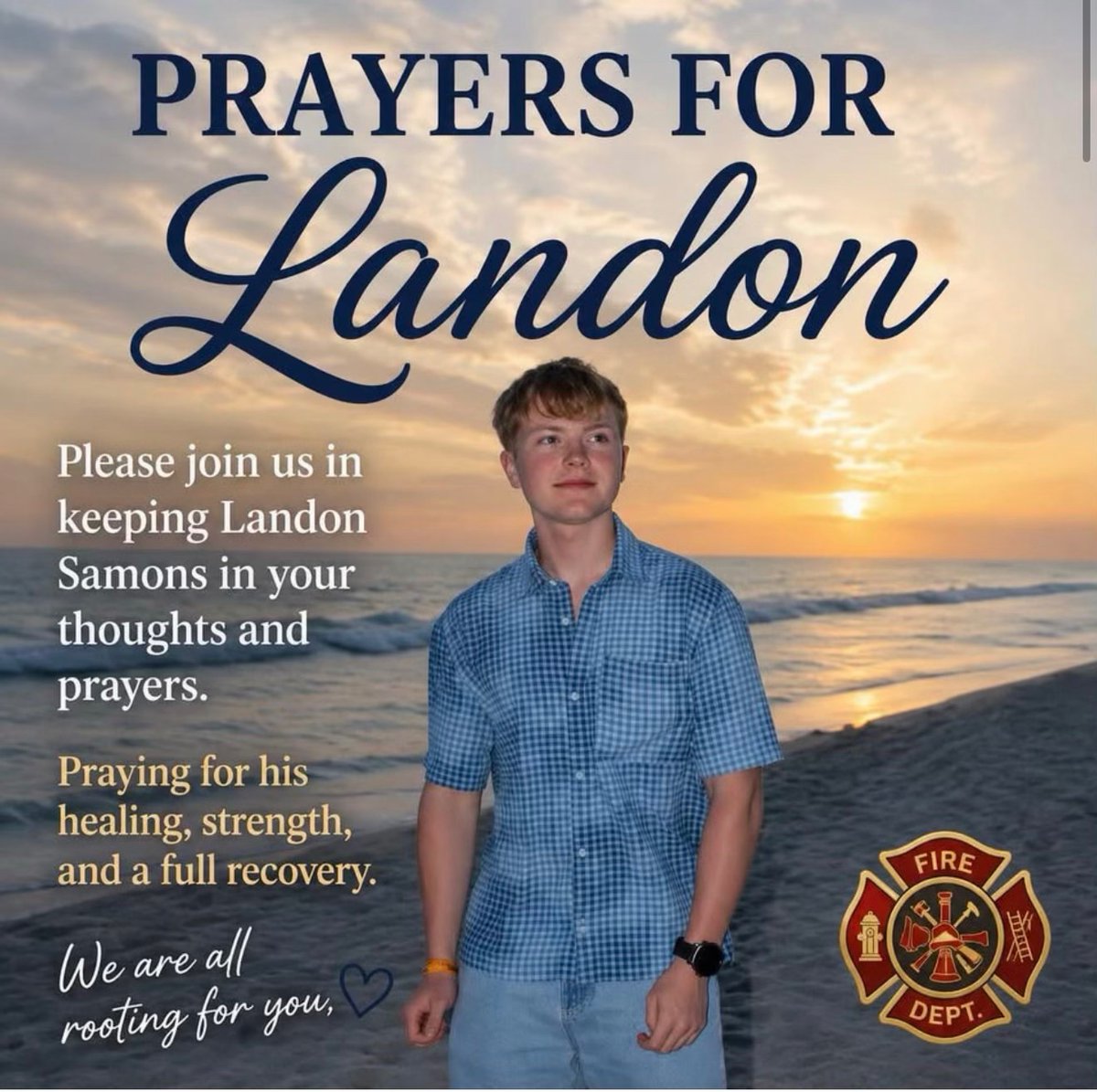upikechaplain's tweet photo. Please join with us and pray for soon to be freshman @upikebears Landon Sammons https://t.co/ecvC1e6lcu