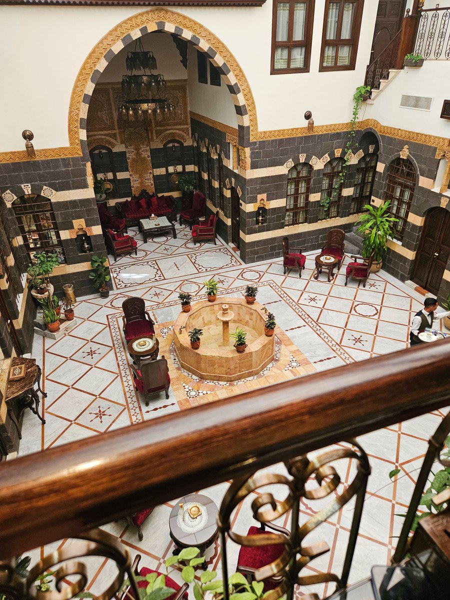 ____xn's tweet photo. "The Damascene house is beyond the architectural text" -Syrian poet Nizar Qabbani https://t.co/2aVorgZP3R