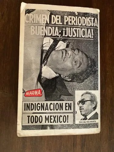 worldwar_x's tweet photo. Manuel Buendía Tellezgirón, periodista, pionero del OSINT en México, fue asesinado por la espalda el 30 de mayo de 1984 en la CDMX. Investigaba el vínculo entre el gobierno mexicano, la CIA y el Narco. https://t.co/FSCWlbjjr0