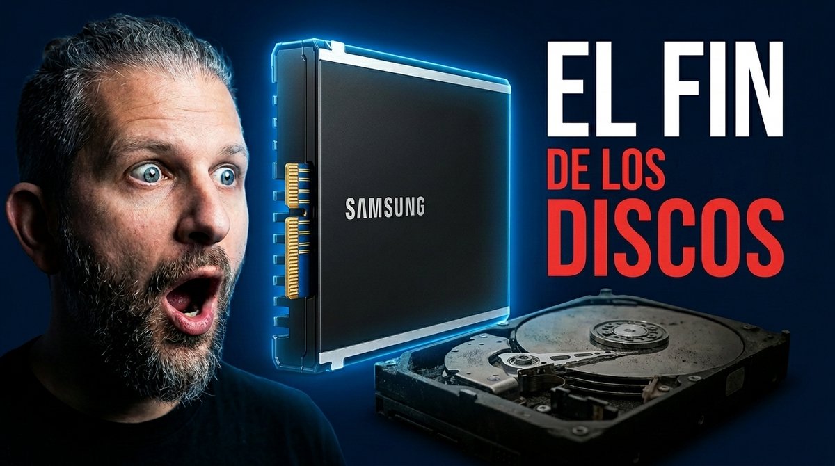 argentomatica's tweet photo. Samsung le puso fecha al funeral del disco duro. 👀  Un SSD de hasta 1 PETABYTE en una unidad mínima, pensado para mandar a los discos duros al museo. ¿Mito o realidad? Lo desarmamos sin humo.  👉 Mirá el video completo: https://t.co/unnONB2PkZ https://t.co/vIiNjXx7a2