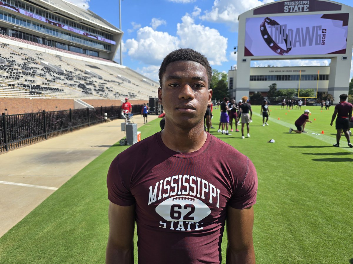 MacCorleone74's tweet photo. Latedrick Mallard recently picked up an offer from Mississippi State. He is a 2028 prospect from McComb. https://t.co/mu754YAAgv