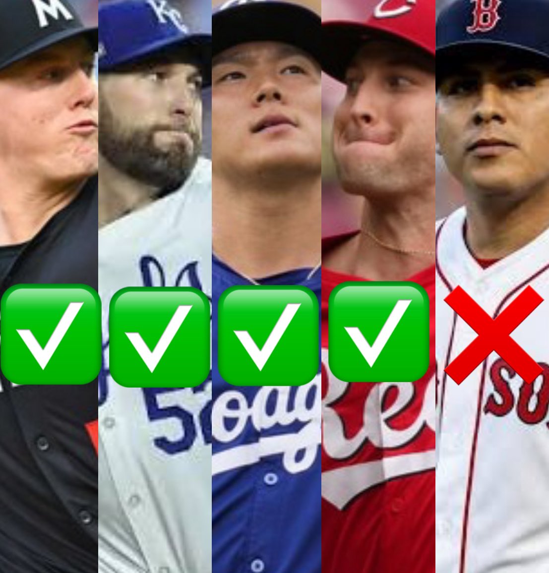 AlexCaruso's tweet photo. $25 to Someone who LIKES⬇️

4-1 AWESOME DAY on MLB🔥

Zebby Matthews Over 5.5 Strikeouts✅
Michael Wacha Over 4.5 Strikeouts✅
Yoshinobu Yamamoto 6+ Strikeouts✅
Nick Lodolo Under 5.5 Strikeouts✅
Ranger Suarez Under 4.5 Strikeouts❌

We are going OFF on MLB this week🔥 let’s keep it going super happy with this