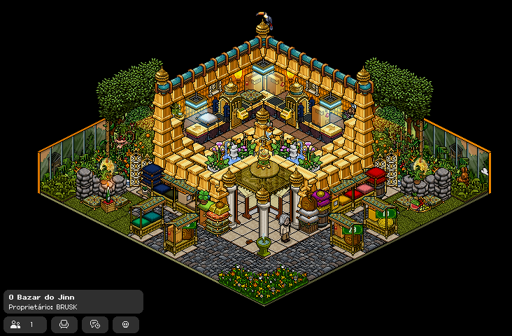 BRUSKorigins's tweet photo. Meu quarto para a competição "O Bazar do Jinn" no @HabboOrigins. 🇧🇷 https://t.co/v13u57ySAc