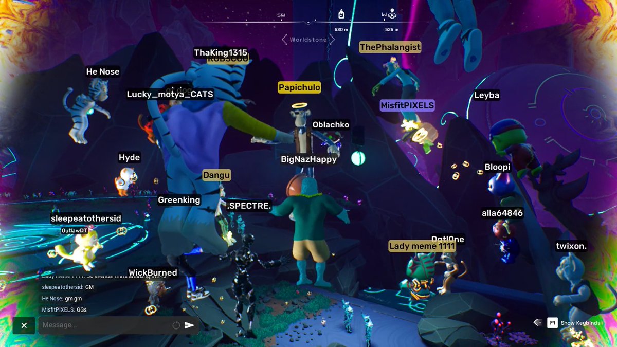 BigNazHappy's tweet photo. Thanks Chuloteam for Game-Party. @Papichulomeme,@LadyMeme12345,@thephalangist,@ROBSTHER1. It was really fun games. Nice to see new games like photo-hunt. Photo Hunt was very cool!
As always, Papichulo show us a new incredible location! This cave are amazing!
GGs @twixon_ and everyone who played!
@ApeChainHUB,Chulos,@FeatherSyndicat, On Top!!!