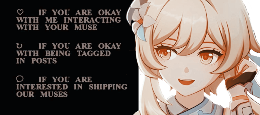hvenlygarden's tweet photo. ㅤ 
                𝘮𝘢𝘪𝘯 𝗰𝗮𝗹𝗹 .ᐟ ᭝ ᨳଓ ՟

mains get priority replies, tagged in random starters or quotes, allows me to reply to your stuff and are considered to build chem with lumi, romantic or platonic. 
ㅤ https://t.co/0TowAyvhAo