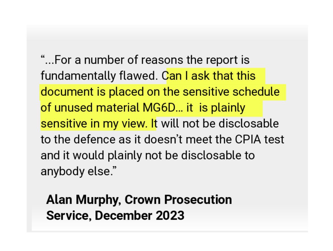 MrsEmmaWebber's tweet photo. ❗️Below are excerpts from the hidden ‘Beddoes’ report.

Police-CPS communication that was hidden pre sentencing on the secret MG6D file (never to be seen).

WHY?? 

Because it evidences the exact opposite of the narrative the CPS had already decided to take. 

That Calocane acted WITH insight and planning of his atrocities. 
Whilst clearly mentally unwell; he knew EXACTLY what he was doing.

He is a murderer and should’ve been tried as such.

Thanks to lazy, prejudiced and misleading evidence by so called ‘expert’ witnesses (Blackwood & Latham step forward for your curtain call..) and coverup by Nottingham Police for their epic level of failures, this monster managed to get away with murder. 

Take the cheap and easy option of a diminished responsibility plea. 
Costs less. 
Sweeps it under the rug. 
And we don’t get called out.

Until there’s a very public inquiry.

Shame on you all……

Leigh Sanders. Kate Meynell. Rob Griffin. Karim Khalil. Alan Murphy. Sam Shallows. Nigel Blackwood. 

#nottinghaminquiry 💛💚
