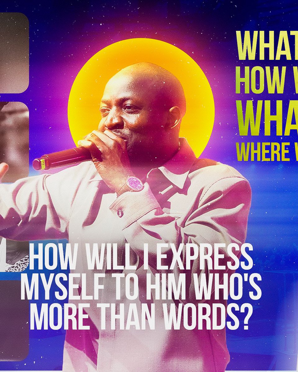 outpouring_live's tweet photo. 🎼🎼How will we express ourselves to Him who's more than words? 

What will we say?
How will we say it?
What do we do?
Where will we start from?

I just sing La la la la la la
La la la la la la la 🎼🎼

#UpperRoomLagos #DunsinOyekan #GenerationIntimacy #NewWineTheAlbum #UpperRoom https://t.co/HybwyrETH4