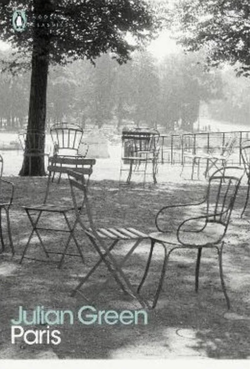 Tipperarybook22's tweet photo. Starting to read Julian Green’s “Paris”. Looking forward to it! Love Paris! @CashelPalace @TripFiction @TippLib https://t.co/E7dLTGExag