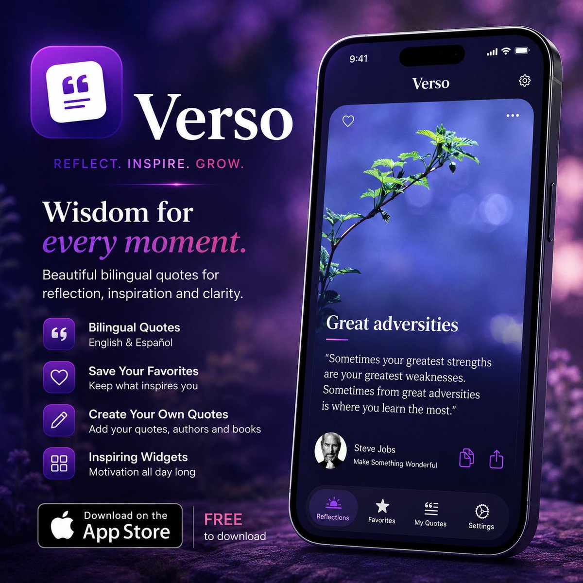 datafoxsoftware's tweet photo. Inspiration without opening an app.

Try Verso widgets.

📱 https://t.co/xR7m39bEJc

#Widgets #VersoApp https://t.co/h3m6zxAZXB