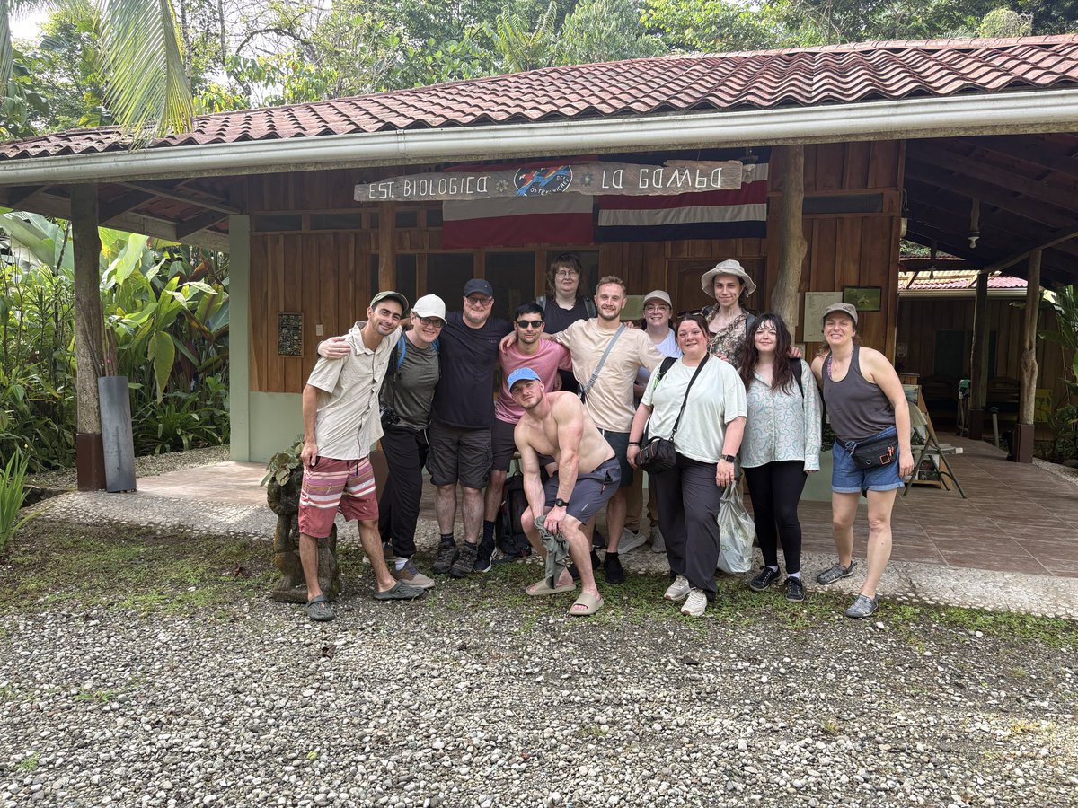 JoanaChimpa's tweet photo. Fabulous field trip to #CostaRica with MSc Conservation Biology students @DerbyUni @derbyunistudent @AdieWatto https://t.co/sjzfSj6qVg
