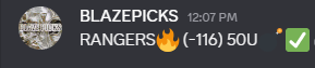 BlazePicks's tweet photo. 50U 💣 SUPER MAX WINNER 🔥💰

140-9 🤯

MLB TREND STILL COOKING AND ADDING TO THE RUN 📊🚀

VIP HERE: https://t.co/WnyWgQ1xGA
FREE DISCORD: https://t.co/wOG5kQ6J7C

#SDQL #SportsBetting #BettingPicks #GamblingTwitter #FreePicks #SportsBets #Sportsbook #MoneyMoves https://t.co/FjHWHvMNrL