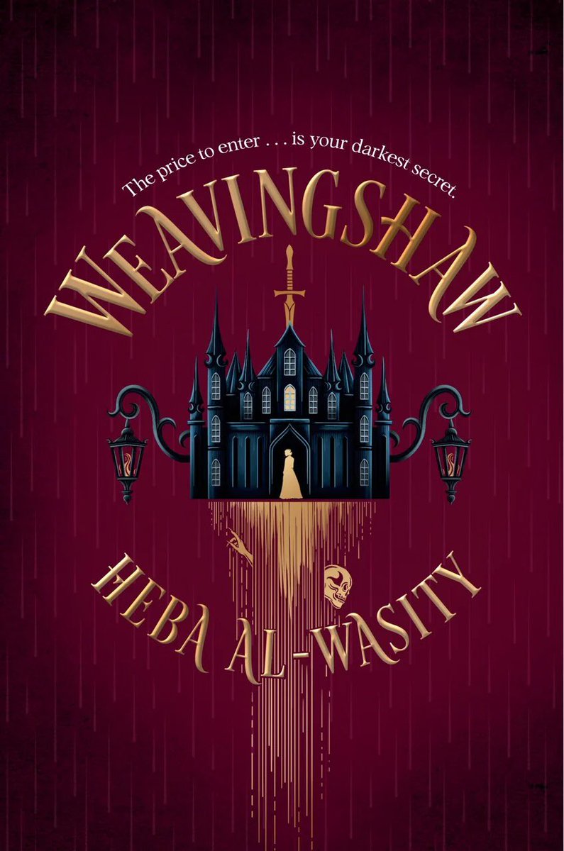 awowrites's tweet photo. ok i’m in the mood for a gothic romantasy so weavingshaw by heba al-wasity it is! #cr plus the cover is stunninggg https://t.co/N2GRg91WWn