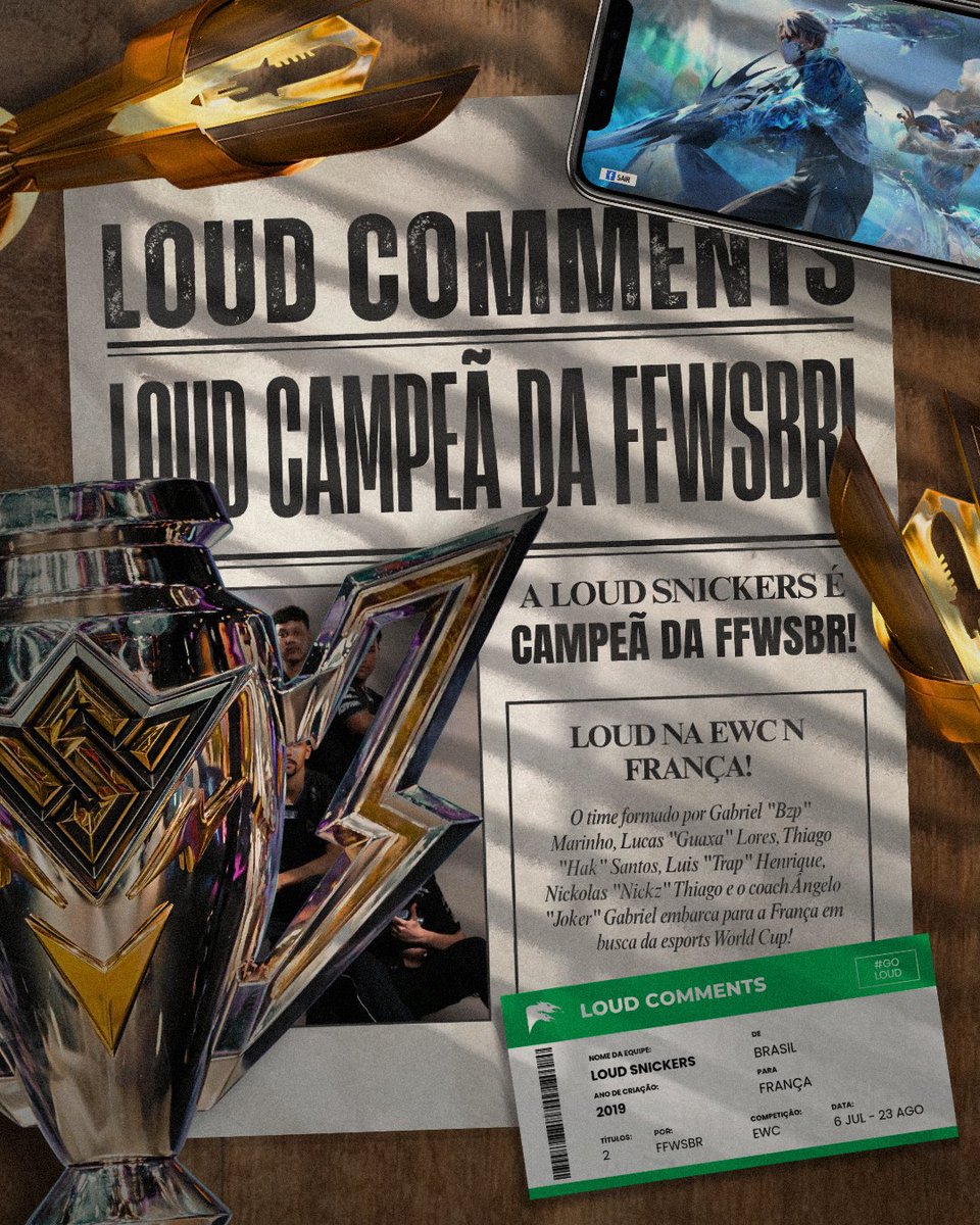 Lissasmokes7_'s tweet photo. Início do ano muito feliz pra mim! 💚🐉

É a primeira vez sendo designer que o time é campeão (campeonato oficial), muito feliz com o resultado entregue por mim tbm, obrigado @LOUDggPE e @LoudComments por me dar essa oportunidade e obrigado @LOUDgg por isso 💚

Amo vcs ❤️ https://t.co/U0mbXa7iZo