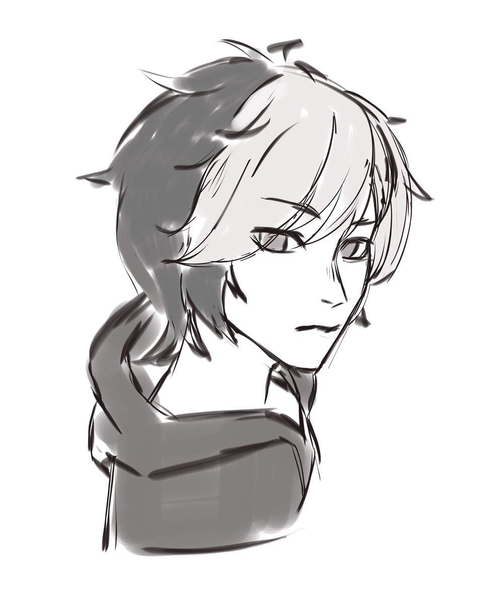 Kayakrows's tweet photo. Sketch for arxus!! https://t.co/dq5GyvsMd7