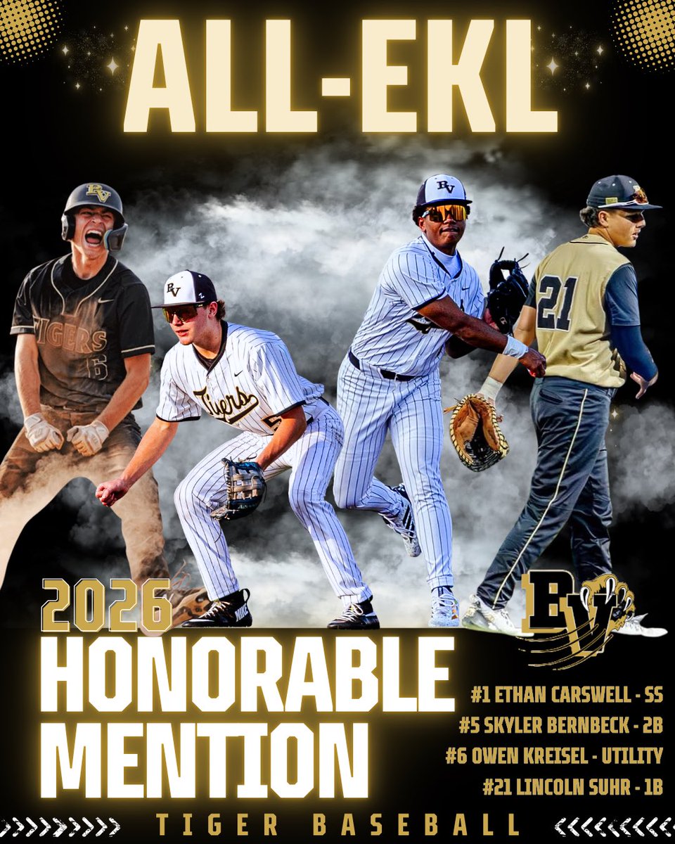 BVBaseballCoach's tweet photo. All EKL Honorable Mention! https://t.co/vf8AsFITch