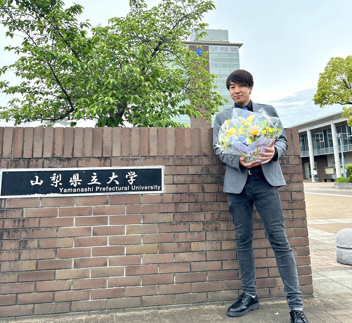 Koki_Shimazu's tweet photo. 山梨県立大学客員准教授就任のお知らせ…2028年4月に全国初となる高校3年＋大学4年の7年間一貫教育の文理融合工学系学科が新設されます！グローバル教育×STEAMで山梨と世界を繋げる仕事、頑張ります！ https://t.co/KTyGAzFxl1