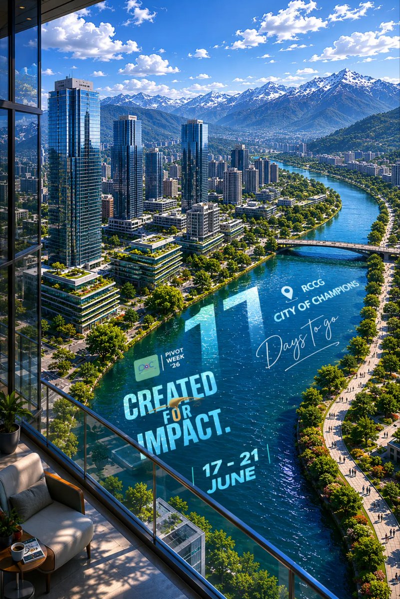 RCCGCoC's tweet photo. 17days to go🥳🥳
Drum rolls 🥁 🪘 

CREATED FOR IMPACT😎

#created4impact #pivotweek #rccgyaya #rccgyp7 #rccgcoc https://t.co/xlJ2Yo5G0h