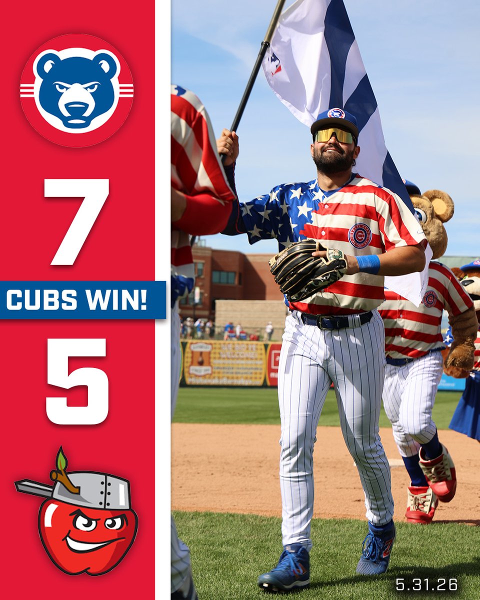 SBCubs's tweet photo. Win number 30!

#SBCubs https://t.co/jnYAGt2Bmb