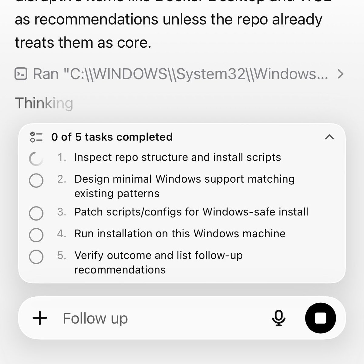 sch's tweet photo. configuring my windows box based on my mac from the hot tub ty codex mobile https://t.co/R8yazM7XCk
