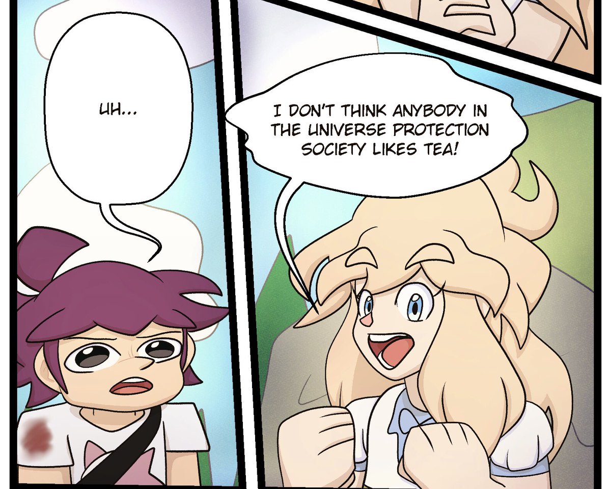 DogZho's tweet photo. Girl's either horrible at making tea, or she doesn't know what tea even is.
🧵(1/3)
.
.
#webcomic #webtooncanvas #tea #comic https://t.co/hJbczEigHV