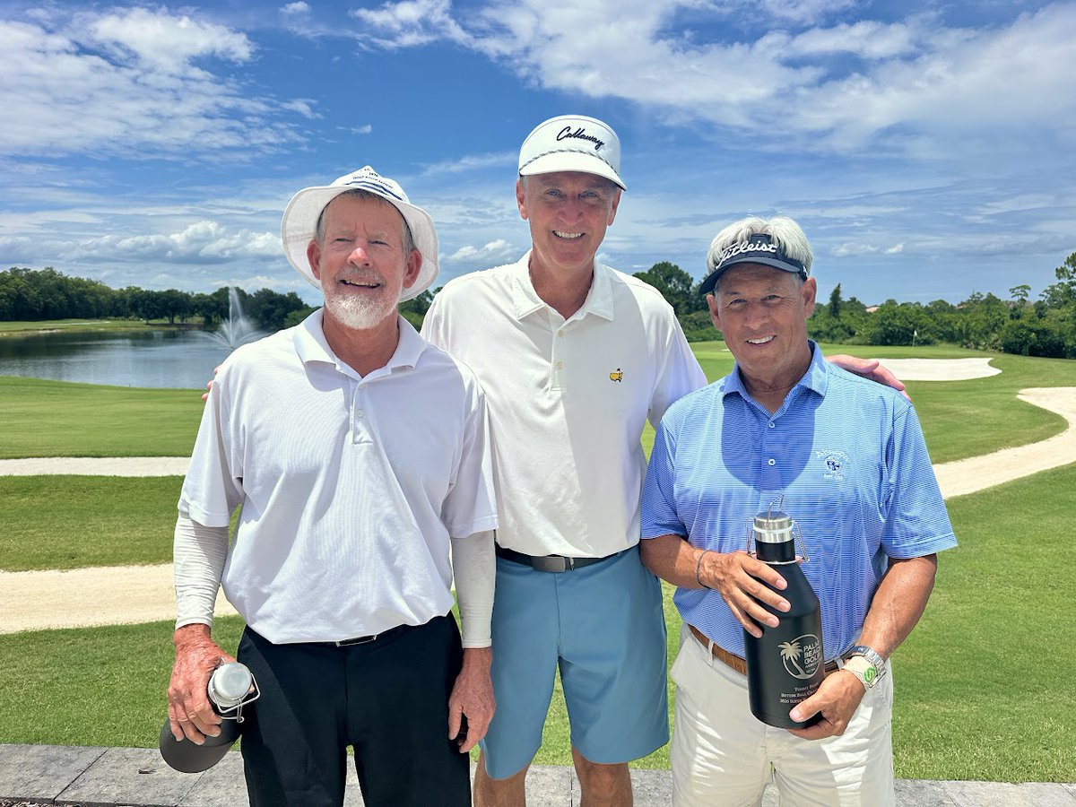 pbcgagolf's tweet photo. Closed with a 65. Brinkman &amp; Dew finish at -13 and take the Super Senior title. 🏆
📍 The Cape Club of Palm City | May 30–31, 2026
#PBCGA #PalmBeachGolf #AmateurGolf #Champion https://t.co/M0pwkDVZSj