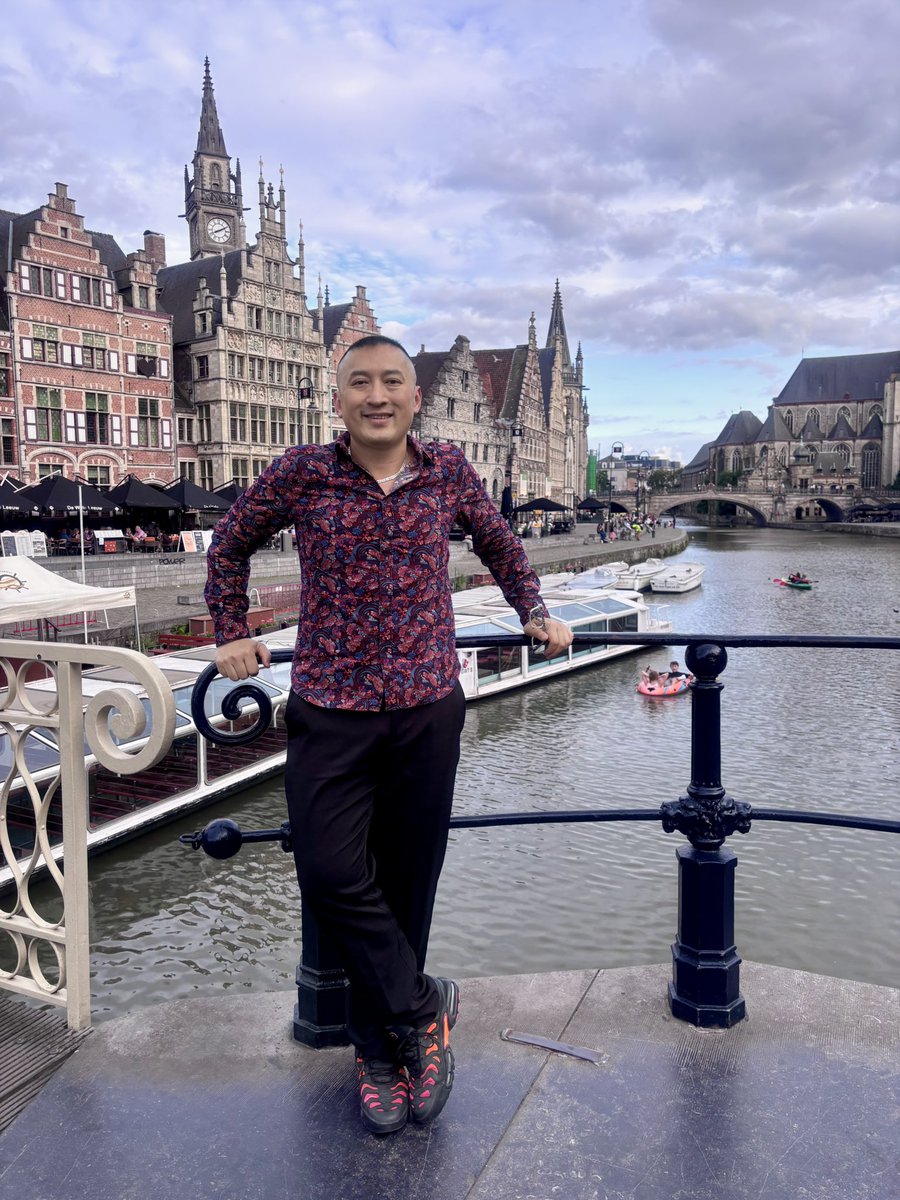ruohuang's tweet photo. Arriving at the beautiful Gent Belgium to start our first rehearsal tomorrow of CITY OF FLOATING SOUNDS and SHATTERED STEPS with the Symfonieorkest Vlaanderen for @hollandfestival opening night 6/3! Can’t wait 👍🙏

https://t.co/7XQElXVoFm https://t.co/lLEX0ttj6H