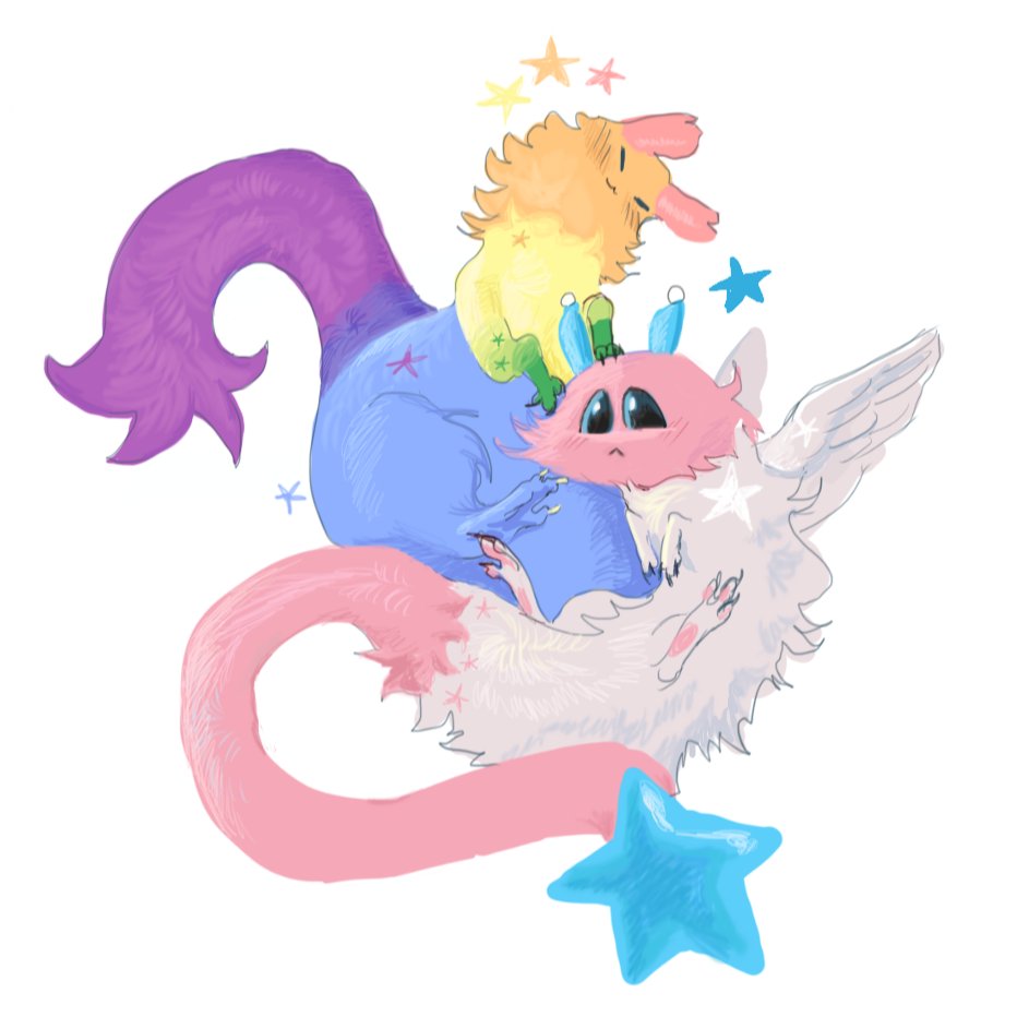 iwmdead's tweet photo. pride slug designs! 🏳️‍🌈❇️🏳️‍⚧️ https://t.co/RYgzBfHtgt