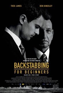 MySilverScreen4's tweet photo. Backstabbing for Beginners is a 2018 political thriller directed by Per Fly, based on the memoir by Michael Soussan. The film stars Theo James as Michael Sullivan, an idealistic young UN employee who lands a position assisting the charismatic but dubious diplomat Pasha (played by Ben Kingsley). While working on the UN’s Oil-for-Food Programme in Iraq, Michael uncovers a massive corruption scandal involving billions of dollars skimmed from humanitarian aid intended for the Iraqi people. 
Blending elements of drama, conspiracy, and international intrigue, the movie explores themes of idealism versus cynicism in global diplomacy. It also features supporting performances by Jacqueline Bisset and Belçim Bilgin. Though it received mixed reviews for its execution, it offers a compelling (if somewhat dry) look at a real-life UN scandal. #Movies #thriller Now on Netflix!