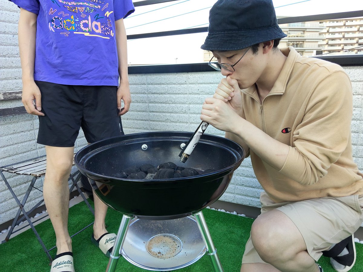wakemeup55's tweet photo. 5月最終日、BBQで美味しく、楽しく終えられましたー🍖🐶🍻 https://t.co/IoZEJHzs4p