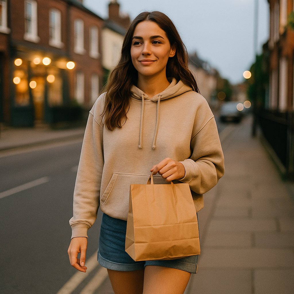 MarkAndrewCross's tweet photo. Late night takeaway runs just feel right 🍟

#CarolineChat #Lifestyle #SummerVibes #UKTikTok #DailyVibes #FashionInspo #ForYou https://t.co/2Tl0CBEJhn