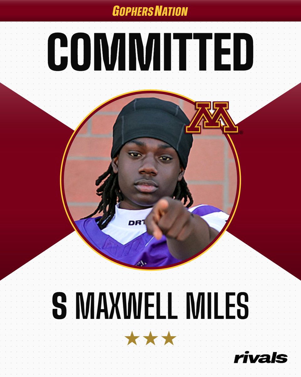 DylanCCOn3's tweet photo. COMMITMENT(S): Minnesota's big Summer Splash Sunday continues with commitments from Centennial (NV) duo Jayden Thomas and Maxwell Miles. 

Gophers successfully flip Miles away from Michigan this weekend.

STORY: https://t.co/awlkoZXa8Z https://t.co/RXblERyxfM