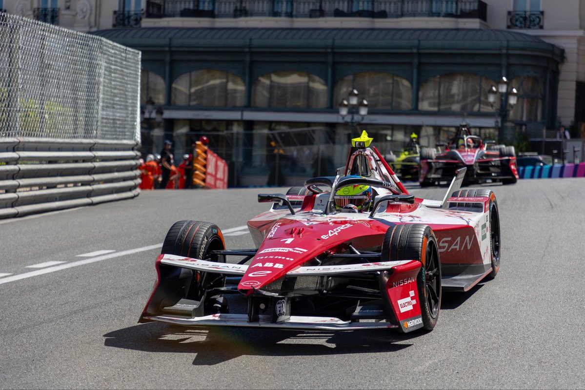 FormulaEStats's tweet photo. After the Season 12 double header, @Sebastien_buemi, @mitchevans_ and @oliverrowland1 are the first #FormulaE drivers to have scored over 100 points in Monaco. https://t.co/mcsDJ1eyIY