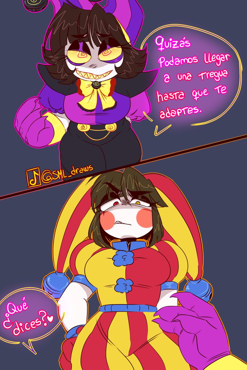 SML_draws's tweet photo. (11 - /)
#tadc #theamazingdigitalcircus #pox #evilpomni #fanart https://t.co/4a2ZTJ3MNM