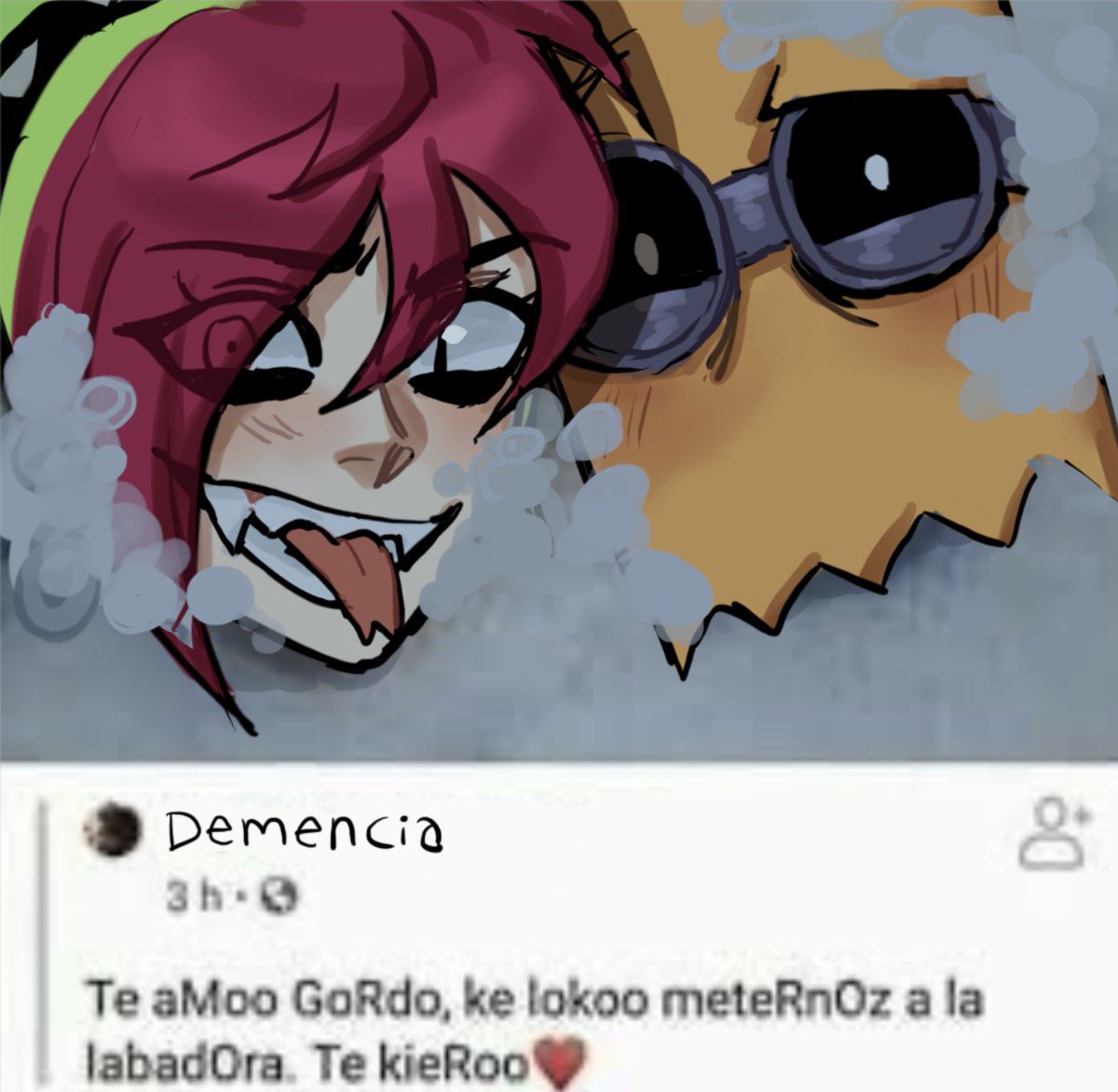 Sunny_Side_UPd's tweet photo. Uuuuuuhhhhhhh curis jediondos 
 #Villainous #Villanos https://t.co/646I4l76WT