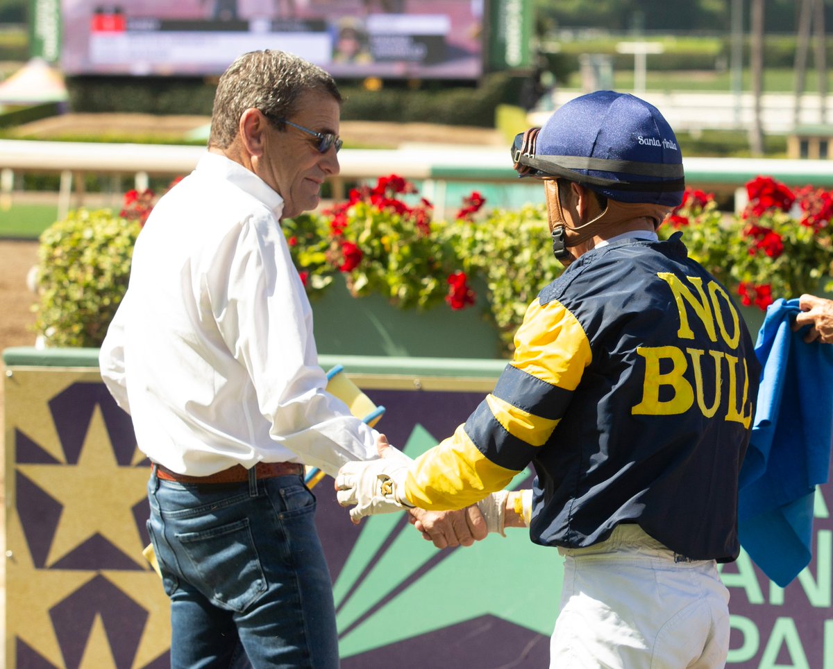 toc_racing's tweet photo. Congratulations, DAINEY
@santaanitapark R6, 5/31/26
Owner: Earnhardt, Patti and Earnhardt III, Hal J.
Trainer: @BobBaffert 
Jockey: @JaramilloJockey https://t.co/OF3jE5zbyL