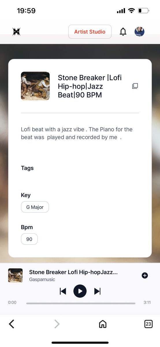 FredFilmusic's tweet photo. https://t.co/g00wbmccOg

New beat now on https://t.co/BsS9Xi8Utv https://t.co/RqLUJDDyaL