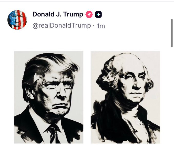 George WOKEington tweet media