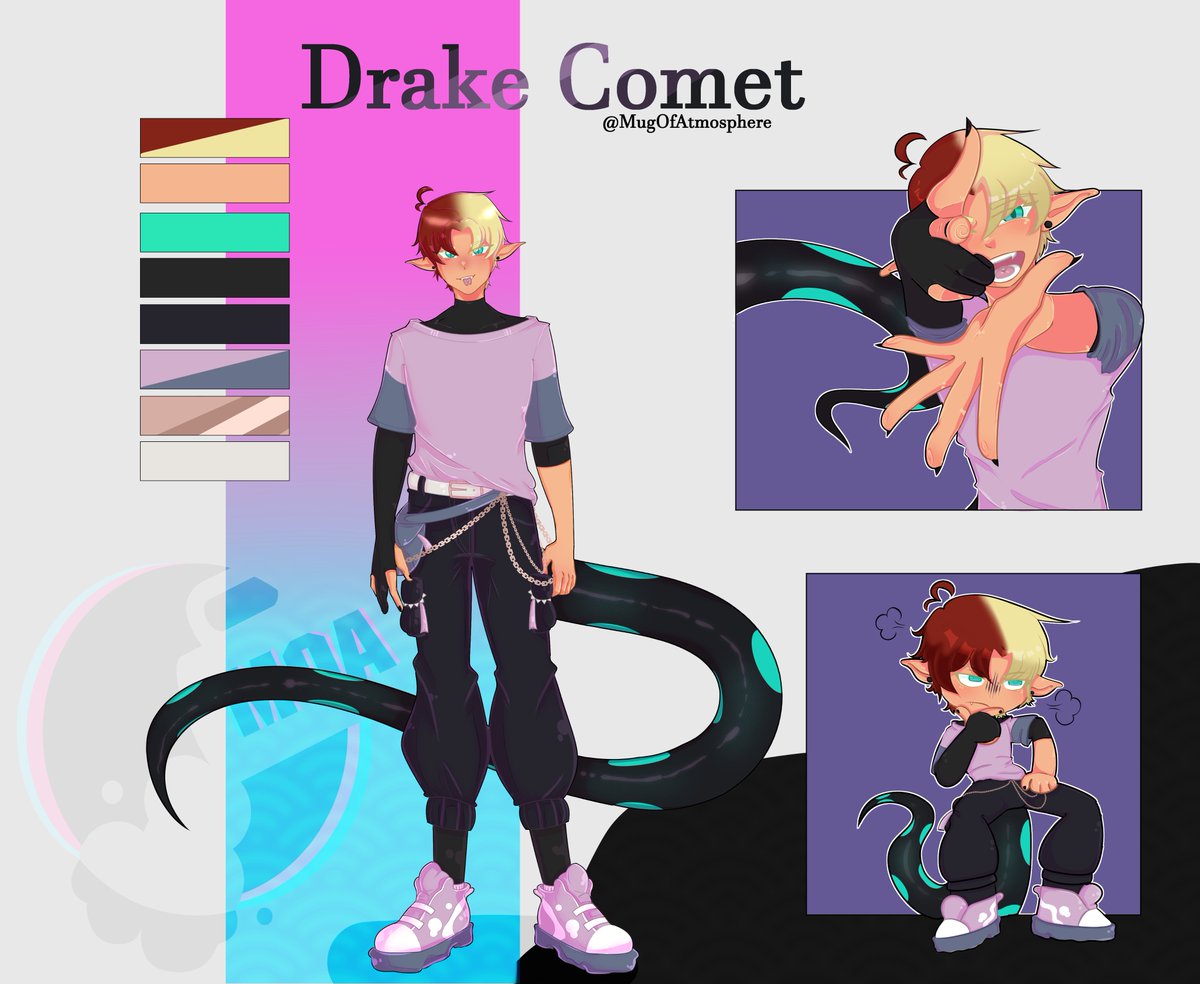 Mugofatmosphere's tweet photo. New OC Ref Sheet dropping hot at  your feet https://t.co/nxTTJyx9Ui