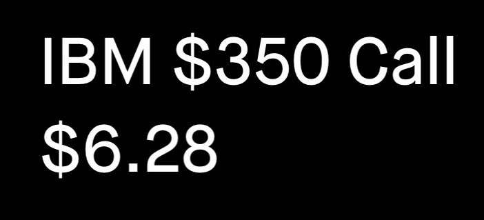 MTdepak's tweet photo. $IBM 🔥will see 500%+ tomorrow when open my eyes 👀🙏🏦 🙏🏦🫡✍️👇 https://t.co/aJ6LHIlRy0