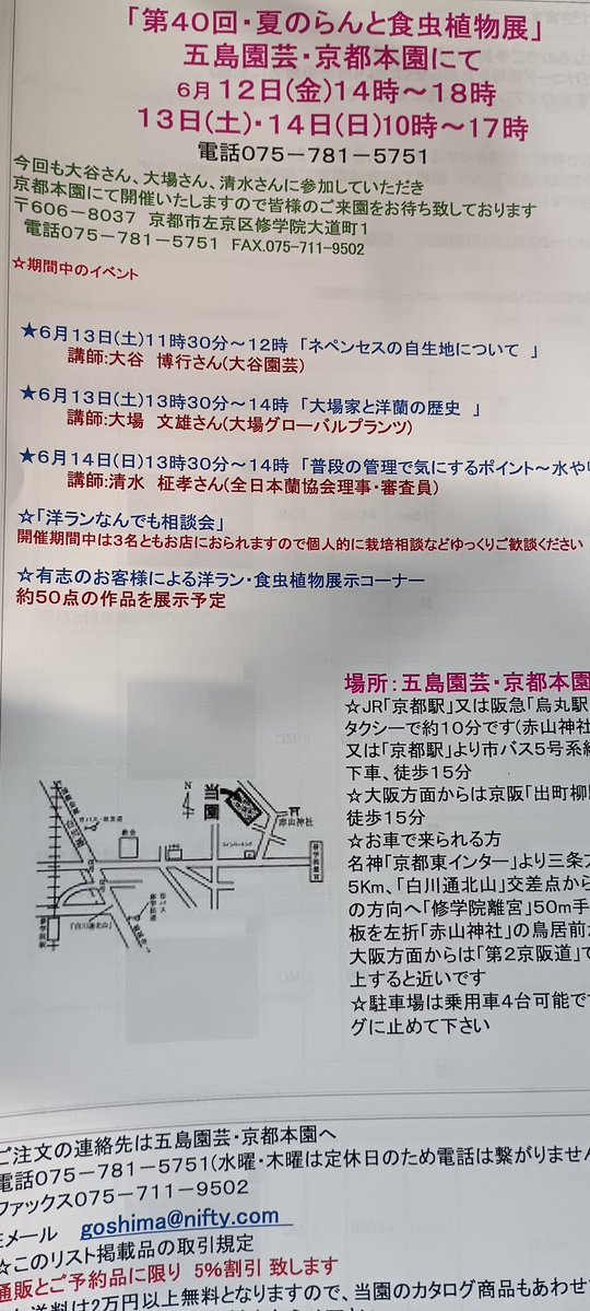 orchid83057307's tweet photo. 「夏のらんと食虫植物展」の通販予約リストを公開しました→https://t.co/RjoYbdMWLS https://t.co/CndUqRj3LD