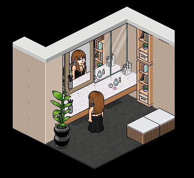 GOO_OA's tweet photo. Três Graças: O Legado de Três Gerações

👩: Lembra? Preocupação demais da ruga, por falar em ruga ... 

Nick: prscila 
Personagem: Arminda
#TrêsGraçasHabblet @Meuhabblet https://t.co/1TA1F5rS80